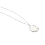 Collier Sa&uuml;l Argent Blanc Nacre - Colliers fantaisie Femme | Histoire d&rsquo;Or
