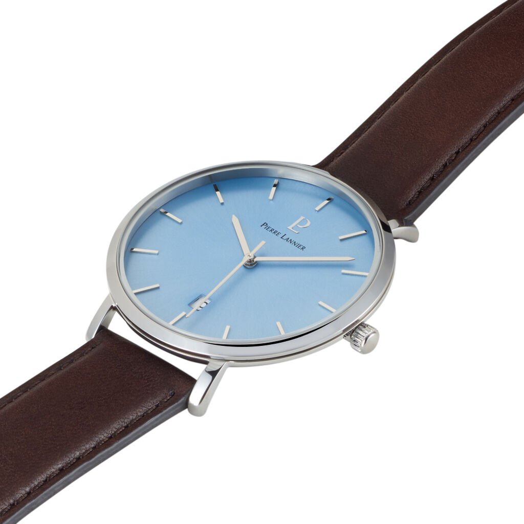 Montre Pierre Lannier Collection Echo Bleu - Montres Homme | Histoire d’Or
