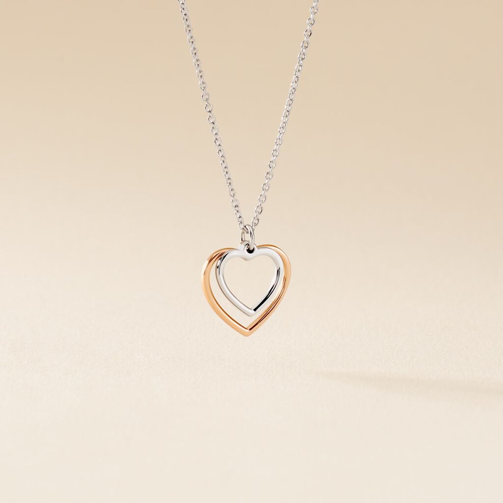 Collier Argent Bicolore Fethi - Colliers fantaisie Femme | Histoire d’Or