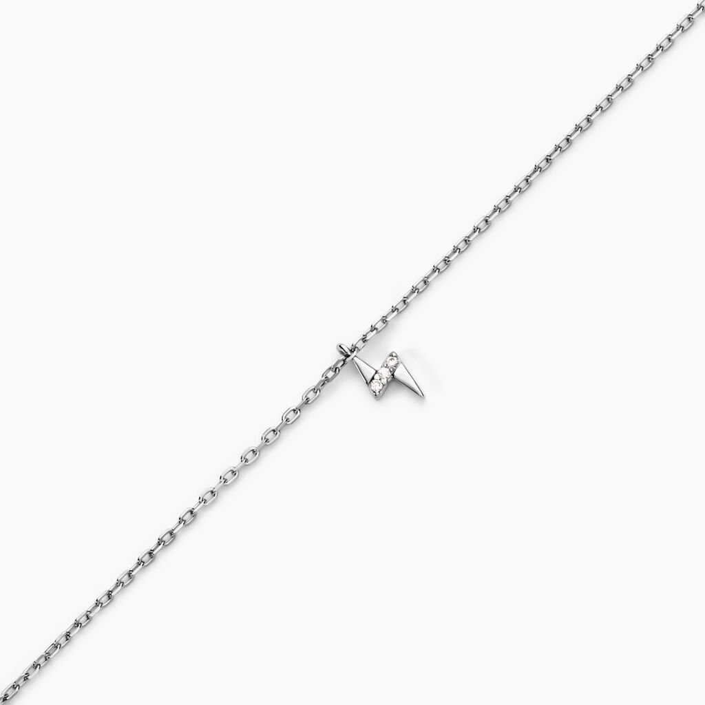 Bracelet Meyline Argent Blanc Oxyde De Zirconium - Bracelets Femme | Histoire d&rsquo;Or