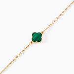 Bracelet Lucky Gems Or Jaune Malachite - Bracelets Femme | Histoire d&rsquo;Or
