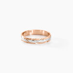 Alliance Clotilde Demi Jonc Classique Or Bicolore - Alliances Unisex | Histoire d&rsquo;Or