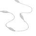 Collier Sautoir Euriell Argent Blanc - Colliers Plume Femme | Histoire d’Or