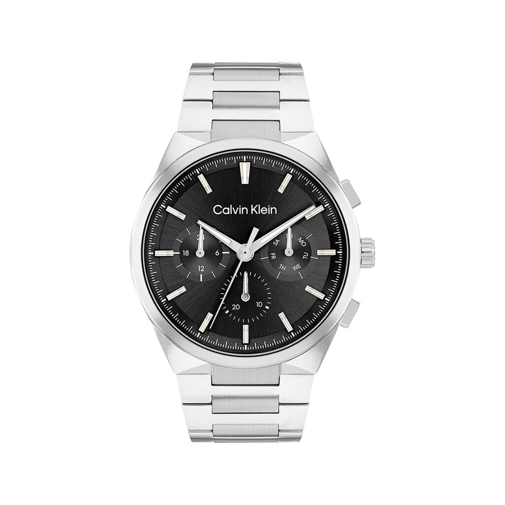 Montre Calvin Klein Distinguish Multifonctions Noir - Montres Homme | Histoire d&rsquo;Or