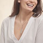Collier Euriell Argent Blanc - Colliers fantaisie Femme | Histoire d&rsquo;Or