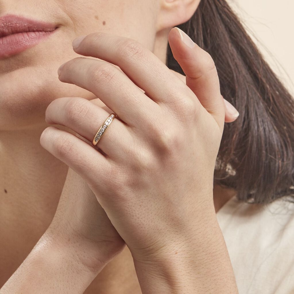 Alliance Giulia Or Jaune Diamant - Alliances Femme | Histoire d’Or