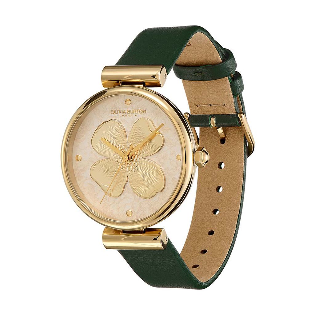 Montre Olivia Burton Dogwood Doré - Montres Femme | Histoire d’Or