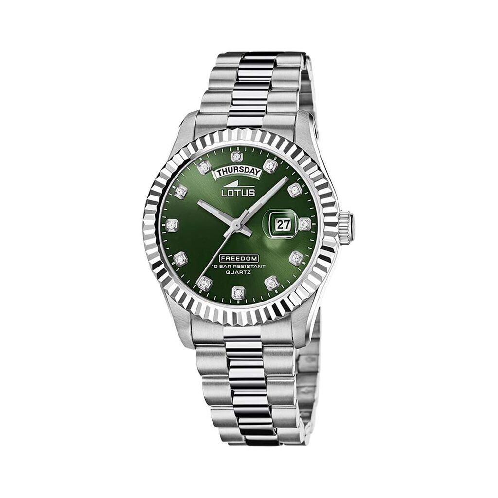 Montre Lotus Freedom Collection Vert - Montres Homme | Histoire d’Or