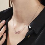 Collier Leevi Argent Blanc - Colliers fantaisie Femme | Histoire d&rsquo;Or