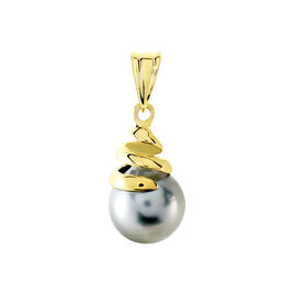 Pendentif Acme Or Jaune Perle De Culture De Tahiti - Pendentifs Femme | Histoire d’Or