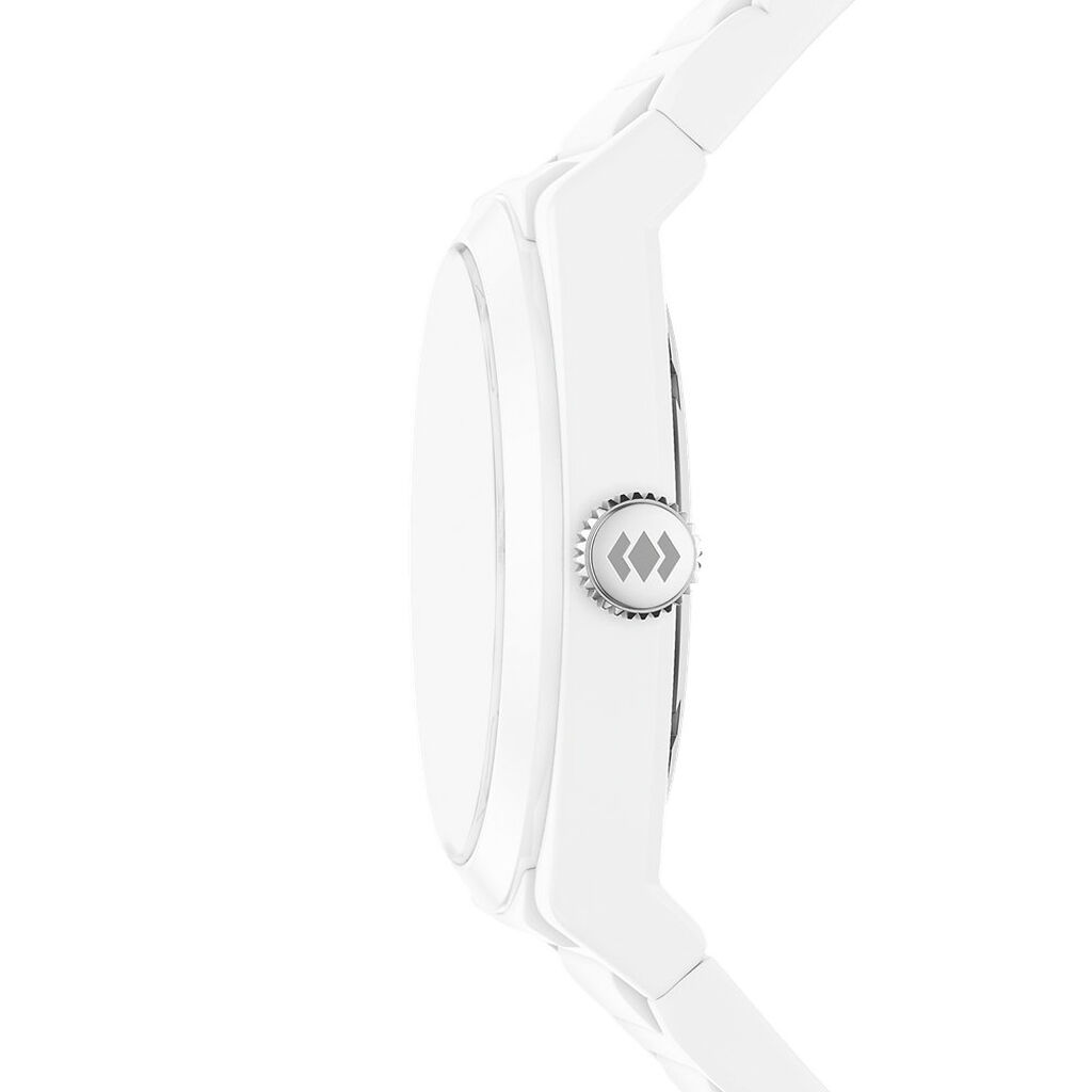 Montre Fossil Everett 3 Hand Blanc - F&ecirc;te des p&egrave;res Homme | Histoire d&rsquo;Or