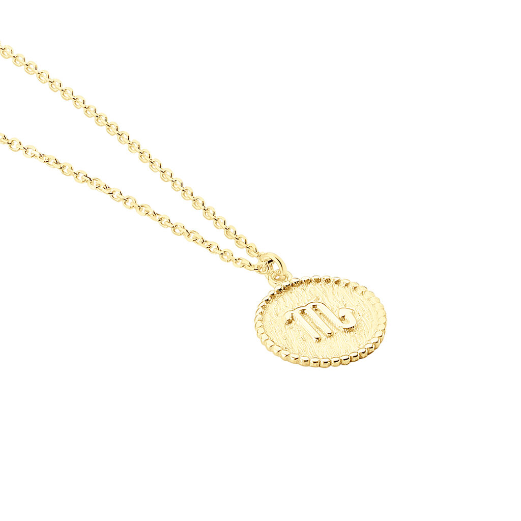 Collier Astrola Or Jaune - Colliers Zodiaque Femme | Histoire d’Or