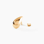Boucles D'Oreilles Puces Theonie Plaqu&eacute; Or Jaune - Clous d'oreilles Femme | Histoire d&rsquo;Or
