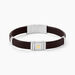 Bracelet Jourdan Cuir Marron - Bracelets Homme | Histoire d’Or