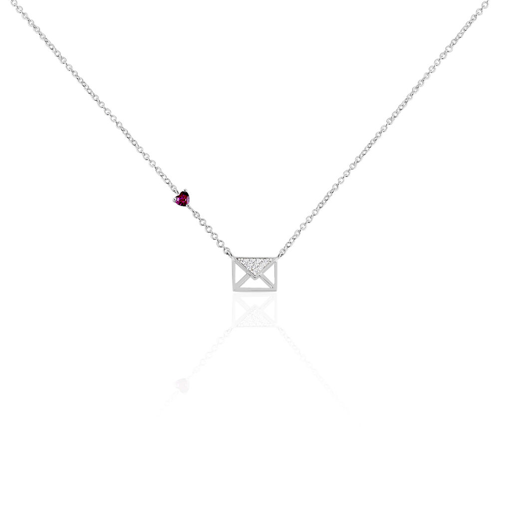 Collier Argent Gurvana Oxydes De Zirconium - Colliers fantaisie Femme | Histoire d’Or