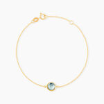 Bracelet Or Jaune Arenale Topaze - Bracelets Femme | Histoire d&rsquo;Or