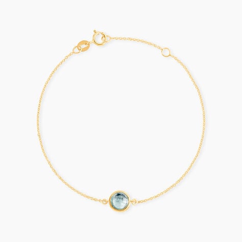 Bracelet Or Jaune Arenale Topaze - Bracelets Femme | Histoire d&rsquo;Or