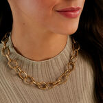 Chaine Doria Acier Jaune - Chaines Femme | Histoire d&rsquo;Or