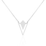 Collier Tylee Argent Blanc - Colliers fantaisie Femme | Histoire d&rsquo;Or