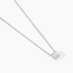 Collier One Or Blanc Diamant - Colliers Femme | Histoire d&rsquo;Or