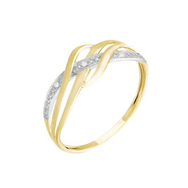 Bague Assa Or Jaune Diamants - Bagues avec pierre Femme | Histoire d’Or
