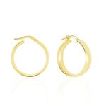 Cr&eacute;oles Terezia Or Jaune - Boucles d'oreilles cr&eacute;oles Femme | Histoire d&rsquo;Or