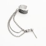 Bijou D'oreille Unitaire Waltraud Argent Blanc - Piercings d'oreilles Femme | Histoire d&rsquo;Or