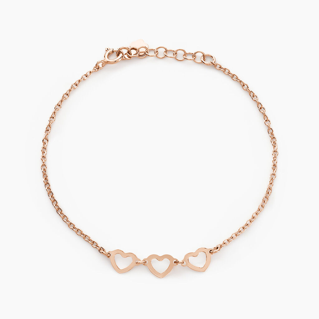 Bracelet Trinity Argent Rose - Bracelets Femme | Histoire d’Or