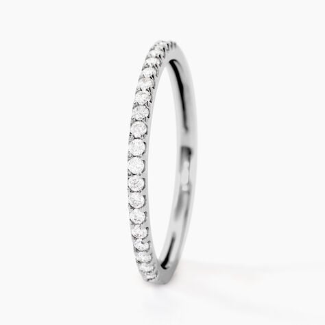 Bague Gizella Or Blanc Diamant - Alliances Femme | Histoire d&rsquo;Or