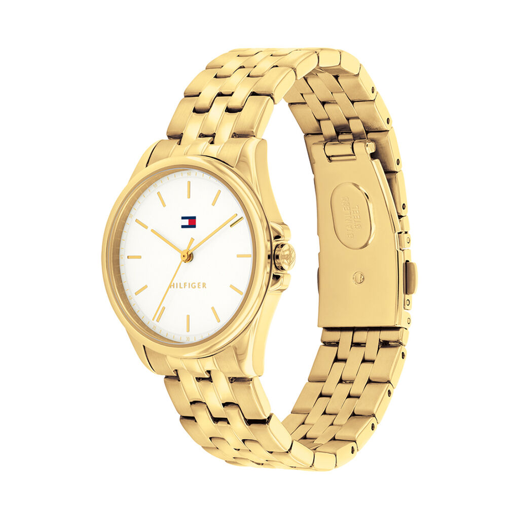 Montre Tommy Hilfiger Jade Blanc - Montres Femme | Histoire d’Or