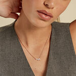 Collier Siona Plaque Or Jaune Oxyde De Zirconium - Colliers Femme | Histoire d&rsquo;Or