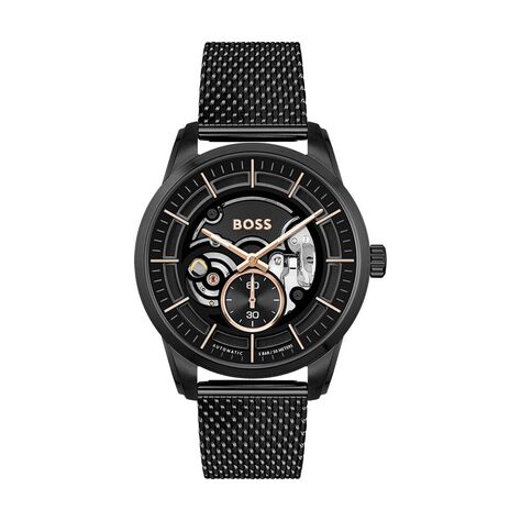 Montre Boss Sophio Auto Noir - Montres Homme | Histoire d’Or