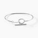 Bracelet Jonc Marie-capucine Argent Blanc - Bracelets joncs Femme | Histoire d’Or