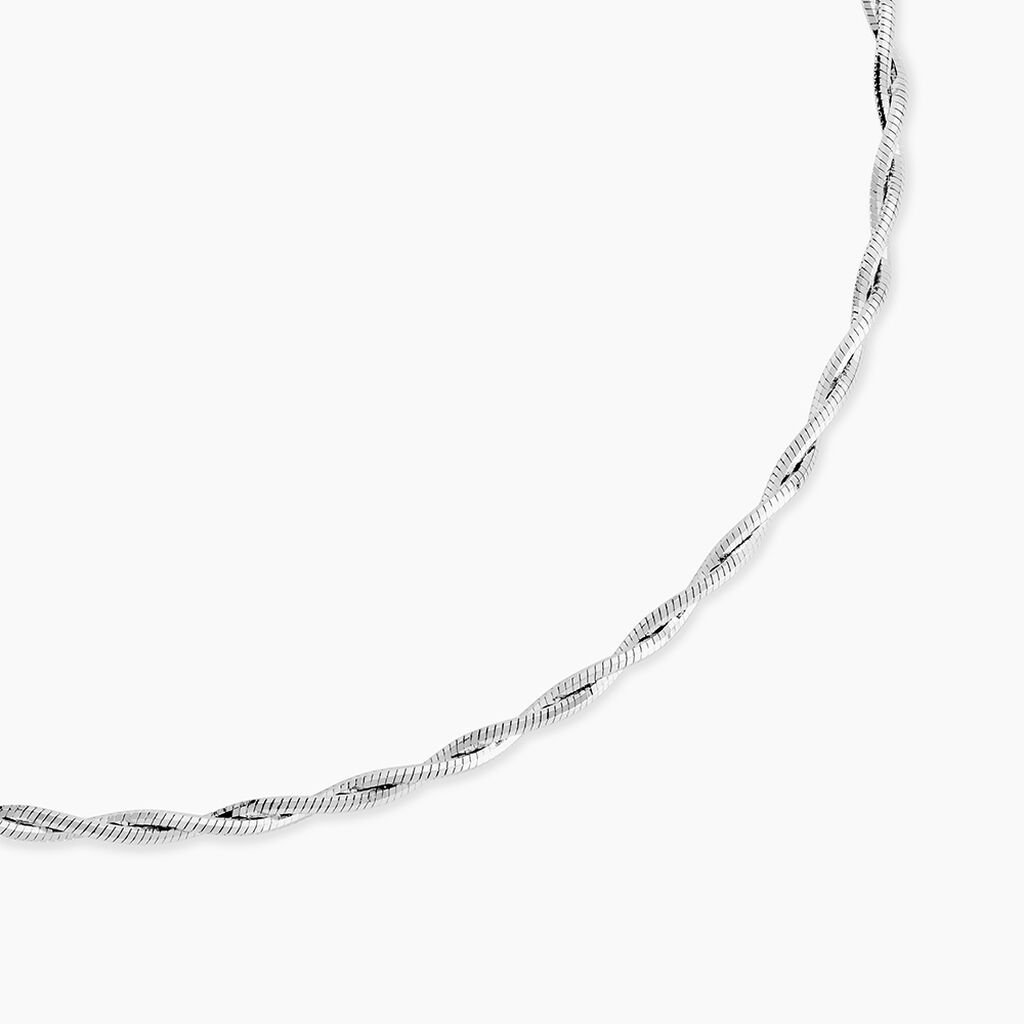 Collier Ciel Argent Blanc - Chaines Femme | Histoire d&rsquo;Or