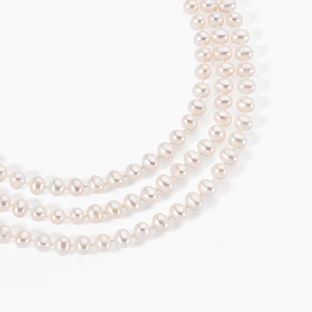 Collier Or Jaune Lauridas Perle De Culture - Colliers Femme | Histoire d&rsquo;Or