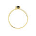 Bague Or Jaune Canut Saphir
