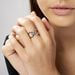Bague Kiwa Argent Blanc - Bagues fantaisie Femme | Histoire d’Or