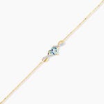 Bracelet Clothilde Or Jaune Topaze Oxyde De Zirconium - F&ecirc;te des m&egrave;res Femme | Histoire d&rsquo;Or