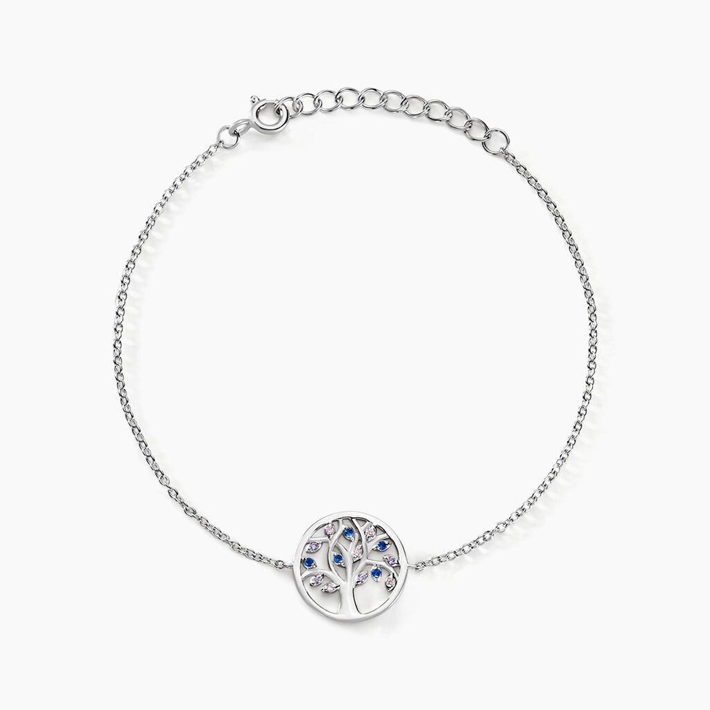 Bracelet Alive Argent Blanc Oxyde De Zirconium