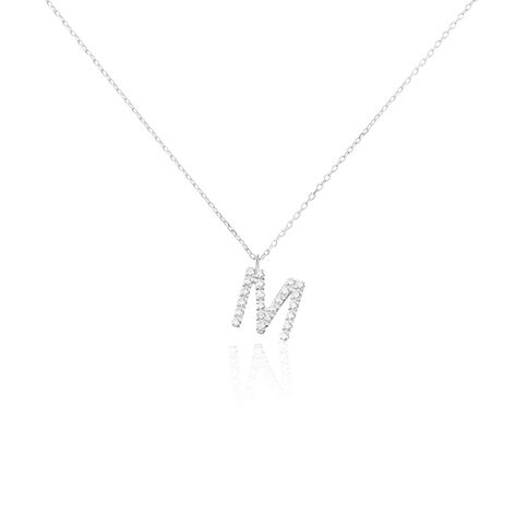 Collier Oran Or Blanc Diamant - Colliers Femme | Histoire d’Or