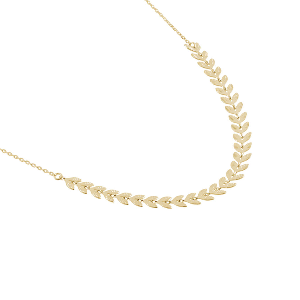 Collier Plaqu&eacute; Or Jaune Jay - Bijoux sans pierre Femme | Histoire d&rsquo;Or