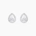Boucles D'oreilles Puces Pilar Argent Blanc Oxyde De Zirconium - Boucles d'oreilles fantaisie Femme | Histoire d’Or
