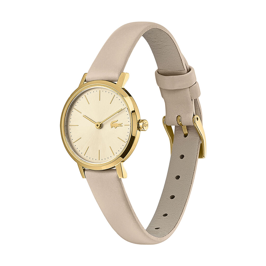 Montre Lacoste Moon Mini Champagne - Montres Femme | Histoire d&rsquo;Or