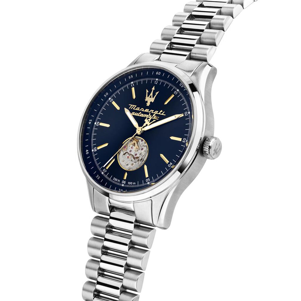 Montre Maserati Sorpasso Bleu - Id&eacute;es cadeaux Homme | Histoire d&rsquo;Or