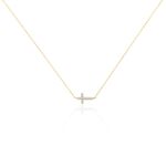 Collier Like A Virgin Or Jaune Oxyde De Zirconium - Colliers Femme | Histoire d&rsquo;Or