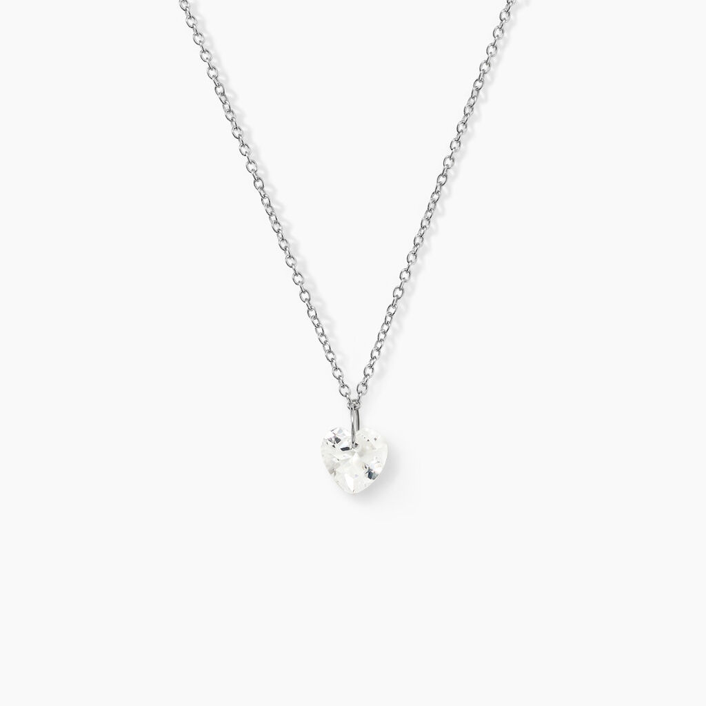 Collier Argent Sopher Oxyde De Zirconium - Colliers fantaisie Femme | Histoire d’Or