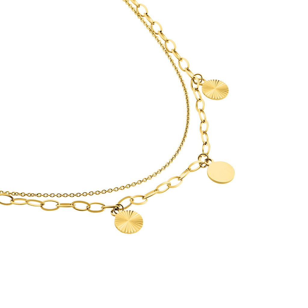 Collier Gili Acier Jaune - Colliers fantaisie Femme | Histoire d’Or