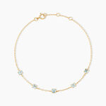 Bracelet Veasna Or Jaune Topaze - Bracelets Femme | Histoire d&rsquo;Or