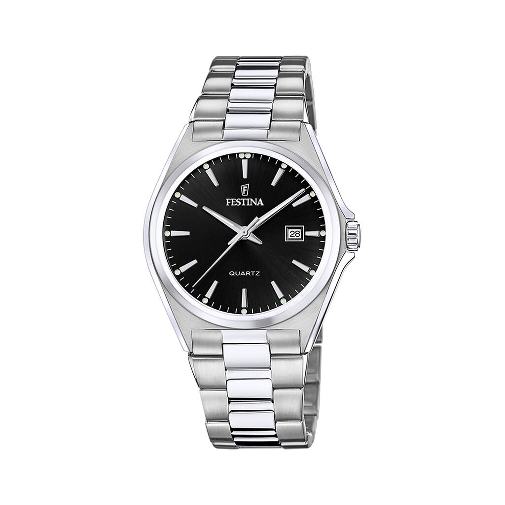 Montre Festina Classics 40 Noir - F&ecirc;te des p&egrave;res Homme | Histoire d&rsquo;Or