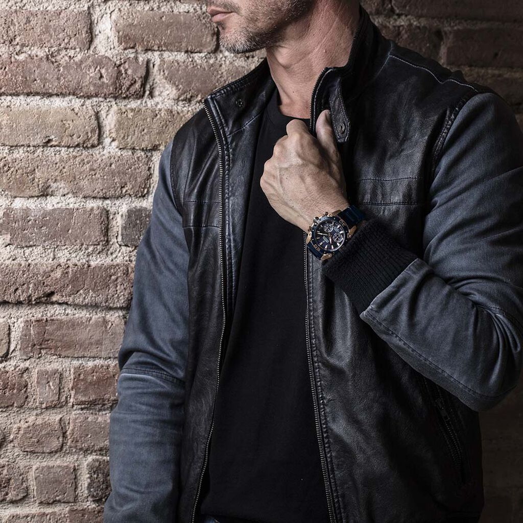 Coffret Montre Festina Chronobike Connectee Hybride Bleu - Montres Homme | Histoire d&rsquo;Or